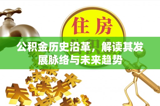 威海公积金历史沿革，解读其发展脉络与未来趋势