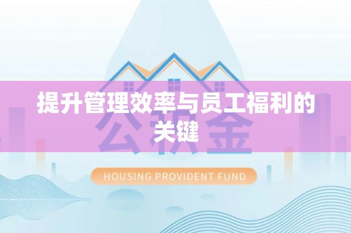 威海提升管理效率与员工福利的关键
